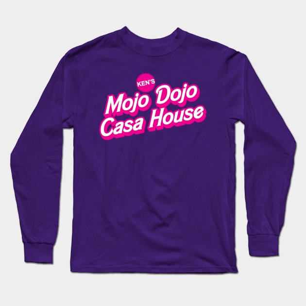 Mojo Dojo Casa House Long Sleeve T-Shirt by montygog